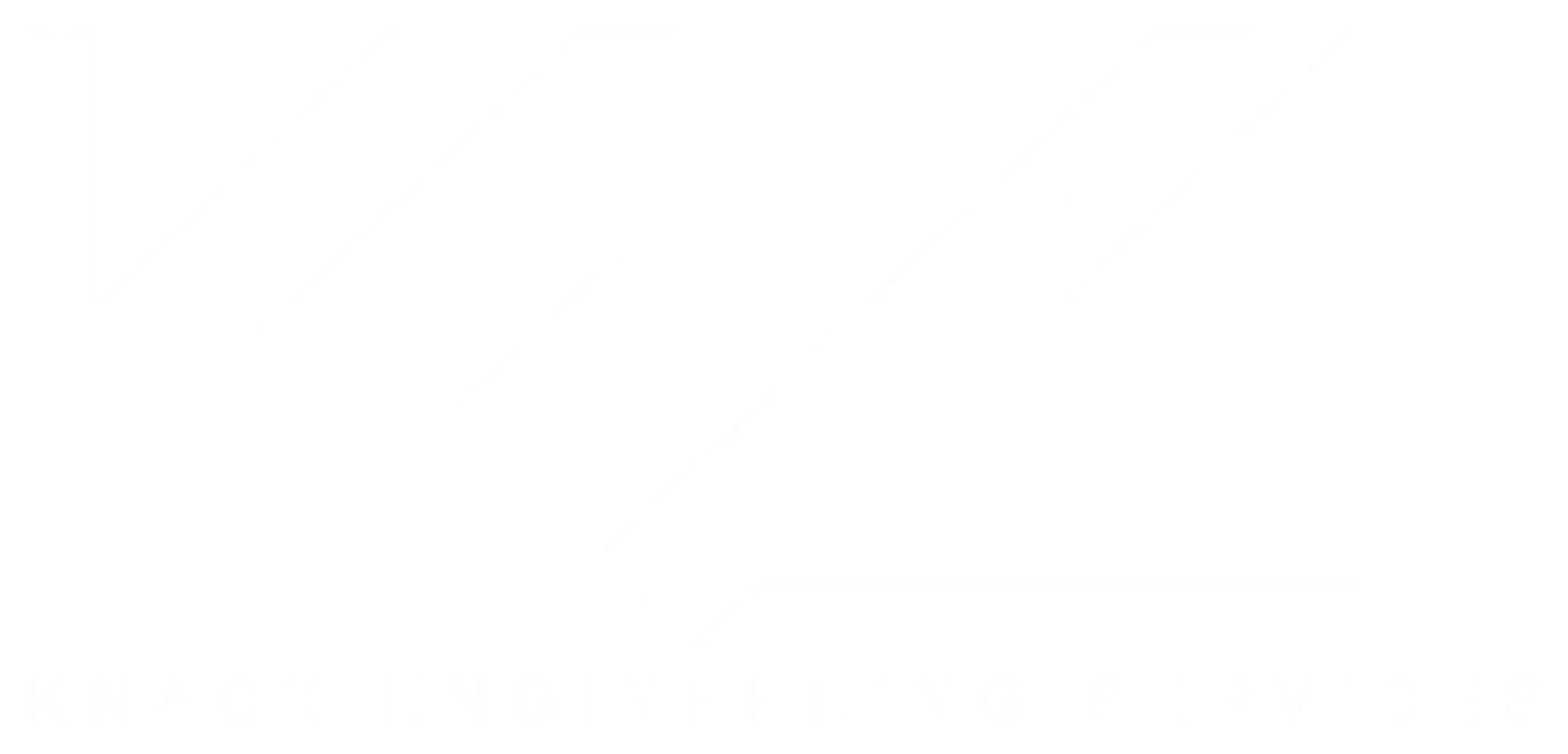 Knack Engineering Services White Logo