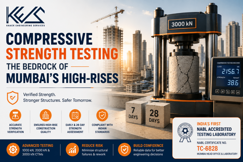 Concrete Compressive Strength Test | Ensure High-Rise Safety | KNACK
