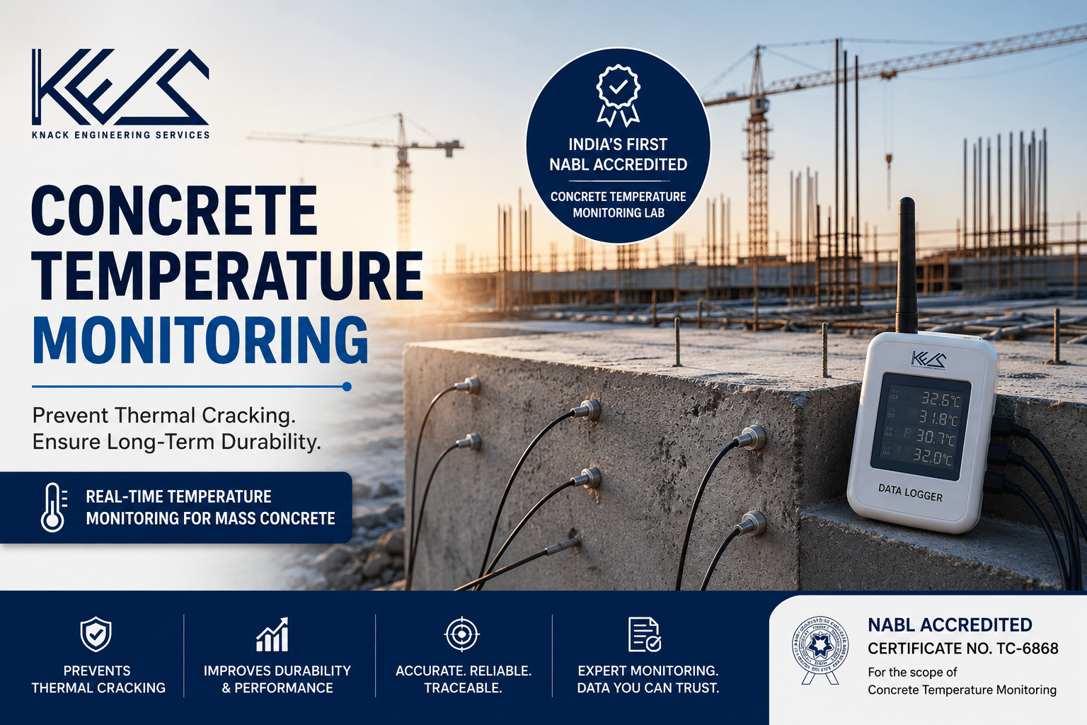 What is Mass Concrete - Why Temperature Monitoring is Essential