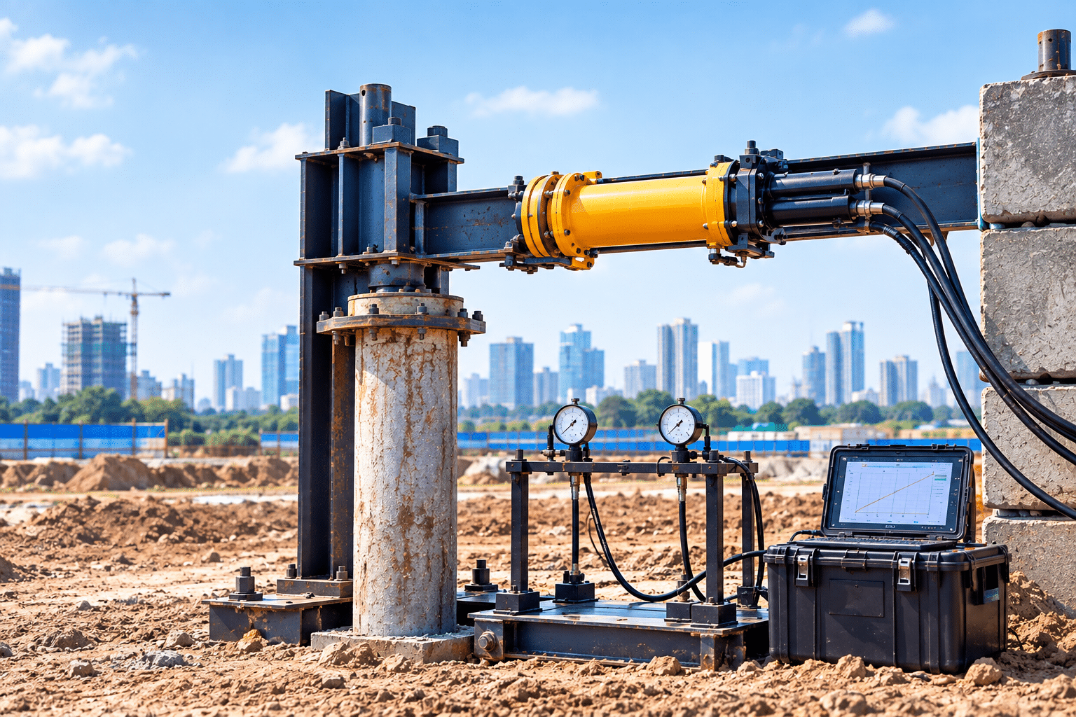 Lateral Pile Load Test | Verify Horizontal Load Resistance | KNACK