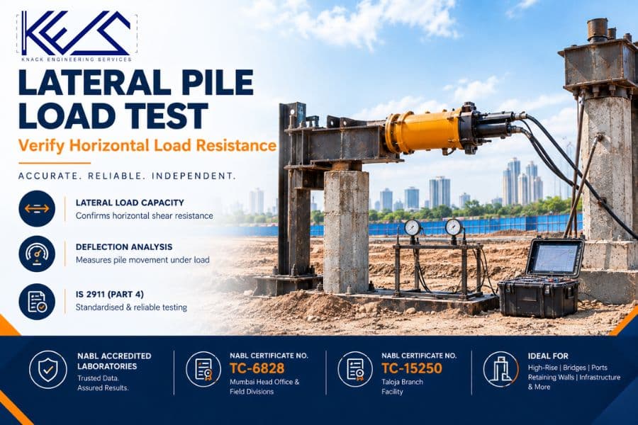 Lateral Pile Load Test | Verify Horizontal Load Resistance | KNACK