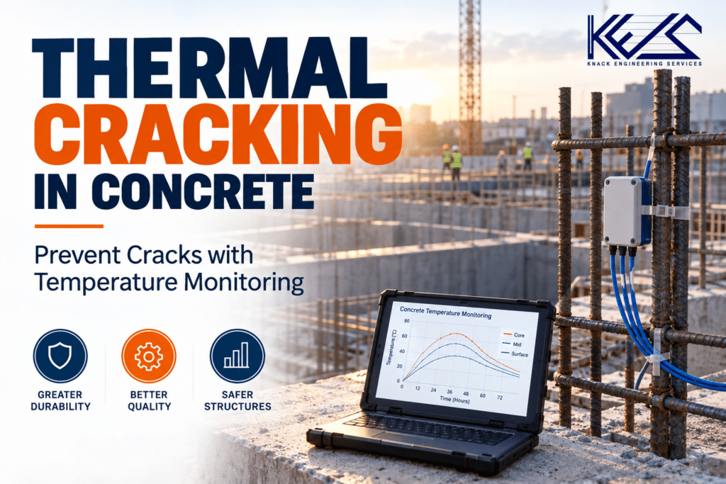 Thermal Cracking in Concrete: Causes, Prevention, and the Role of Temperature Monitoring