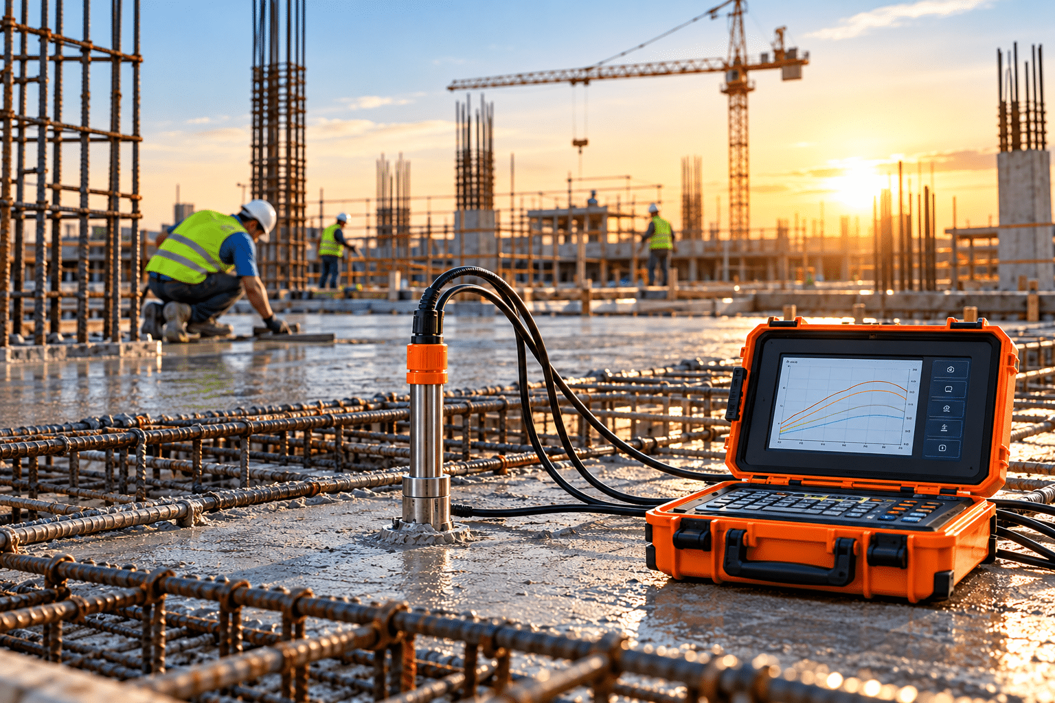 Concrete Temperature Monitoring | Prevent Thermal Cracking | KNACK